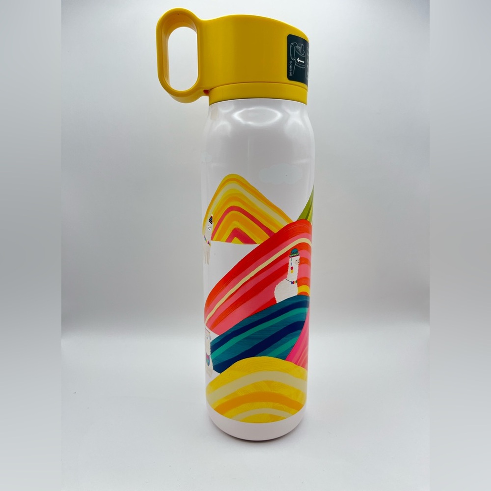 NWT Starbucks Vacuum Insulated Water Bottle Alpaca Yellow 20 oz